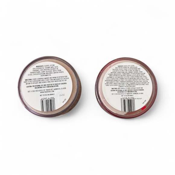Trader Joe's Candy Cane Body Scrub and Shimmering Body Butter Set - Picture 2 of 2